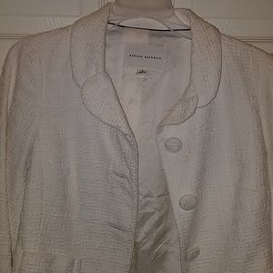 White summer blazer